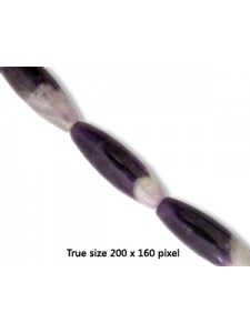 Amethyst Oval 10x28mm 16inch