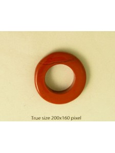 Red Jasper 30mm Donut - EACH