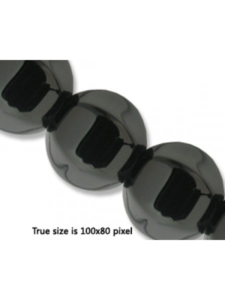 Lantern Bead 14mm Black Onyx 16inch