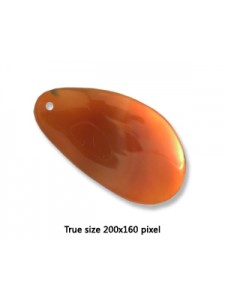 Carnelian Irregular Oval 30x55mm.