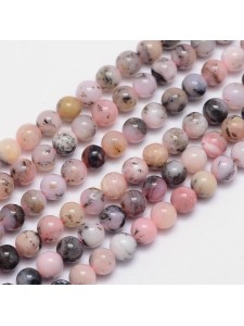 Morganite Round 6mm ~65beads/strand