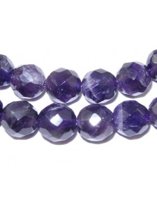 Amethyst 8mm Faceted Bead 15in strand
