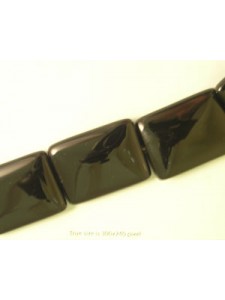 Black Onyx Pillow 15x60mm 16inch str