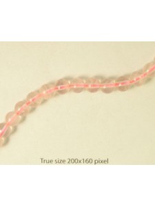 Rose Quartz 6mm Round 16inch strand