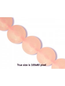 Rose Quartz (Dyed) 10mm Round 16 inch st