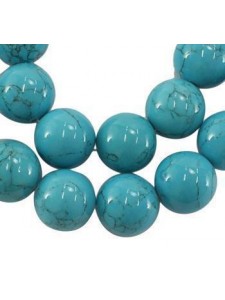 Turquoise -ChalkRound 16mm Round 16inch