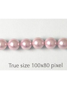 Shell Pearl 6mm Mauve 16in
