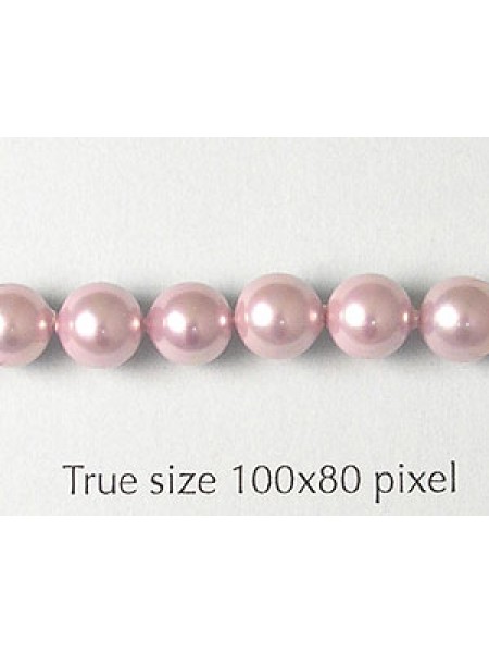 Shell Pearl 6mm Mauve 16in