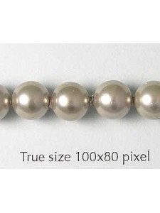 Shell Pearl 8mm Grey 16in