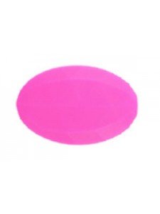 Silicone Flat Oval 40x25x9mm 5pcs Violet
