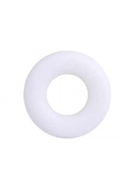 Silicone Donut 43x12x9mm 2pcs Snow