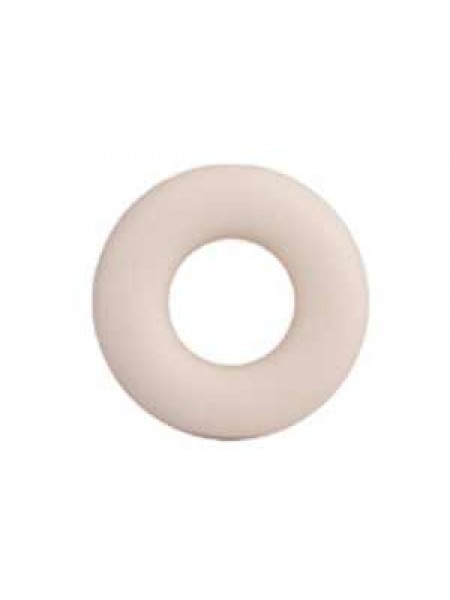 Silicone Donut 43x12x9mm 2pcs Navajo Wht