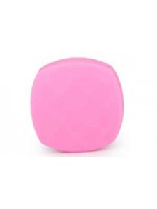 Silicone Quadrate 21x21x10mm 5pcs Pink