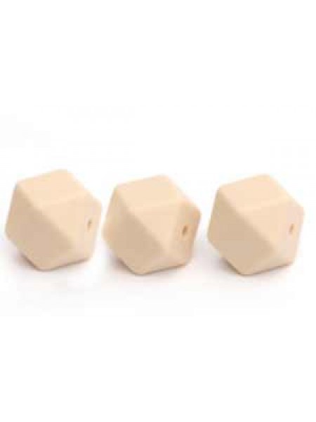 Silicone Hexagon Bead 14mm 10pcs Navajo