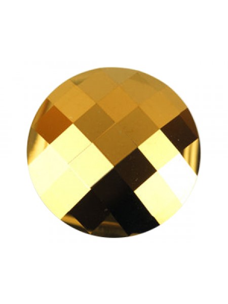 Swar Chessboard Circle 20mm GoldenShadow