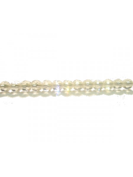 Swar Round Bead 3mm Clear