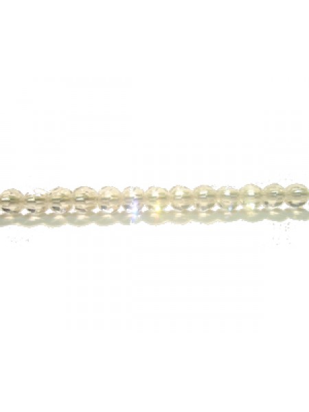 Swar Round Bead 3mm Clear