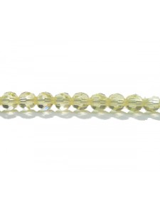 Swar Round Bead 4mm Jonquil