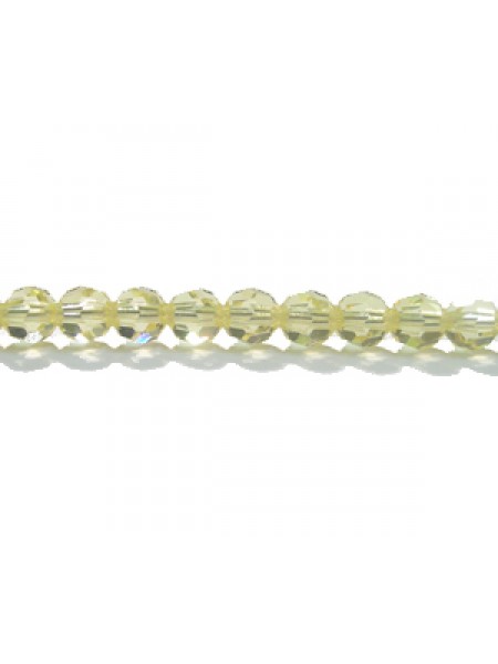 Swar Round Bead 4mm Jonquil