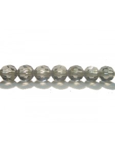 Swar Round Bead 5mm Black Diamond