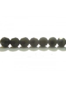 Swar Round Bead 5mm Jet