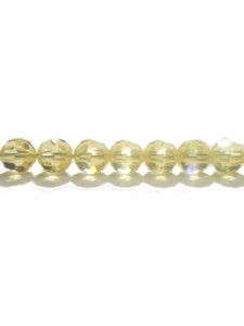 Swar Round Bead 5mm Jonquil