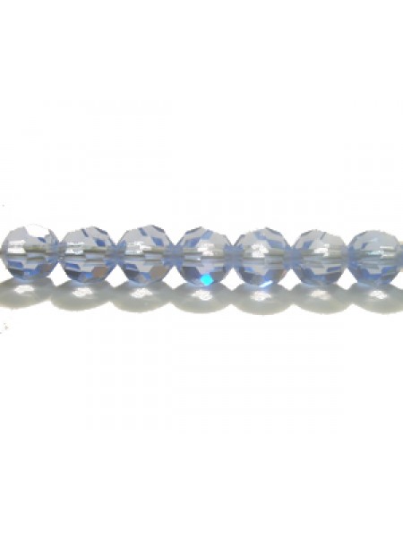 Swar Round Bead 5mm Light Sapphire