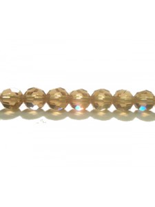 Swar Round Bead 5mm Lt.Colorado Topaz