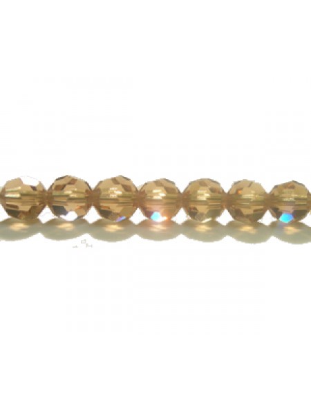 Swar Round Bead 5mm Lt.Colorado Topaz