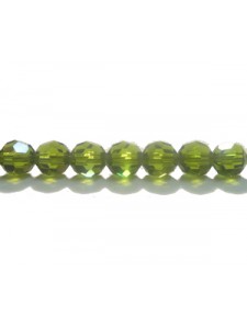 Swar Round Bead 5mm Olivine