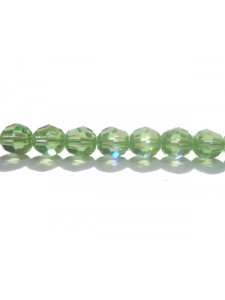 Swar Round Bead 5mm Peridot