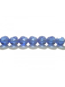 Swar Round Bead 5mm Sapphire