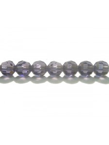 Swar Round Bead 5mm Tanzanite