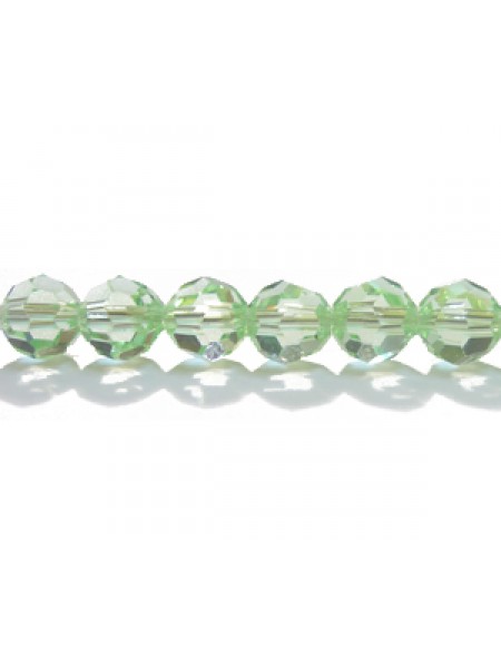 Swar Round Bead 6mm Chrysolite