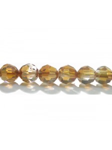 Swar Round Bead 6mm Copper