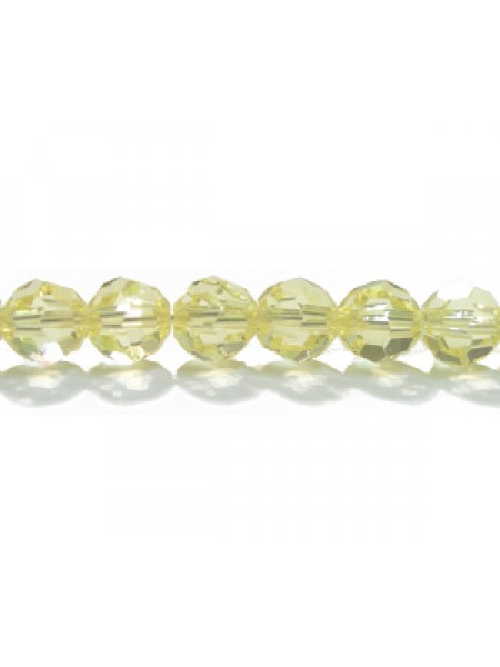 Swar Round Bead 6mm Jonquil (Yellow)