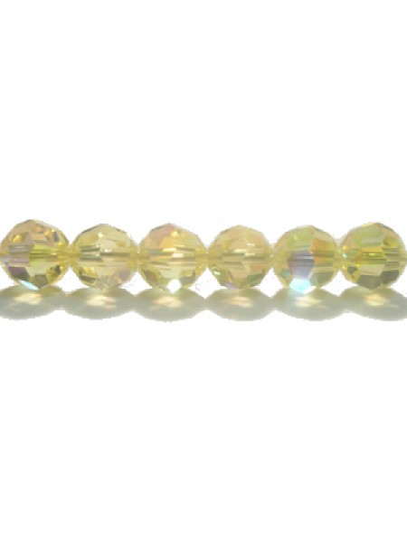 Swar Round Bead 6mm Jonquil AB