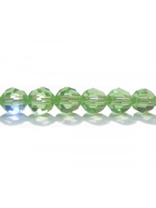 Swar Round Bead 6mm Peridot