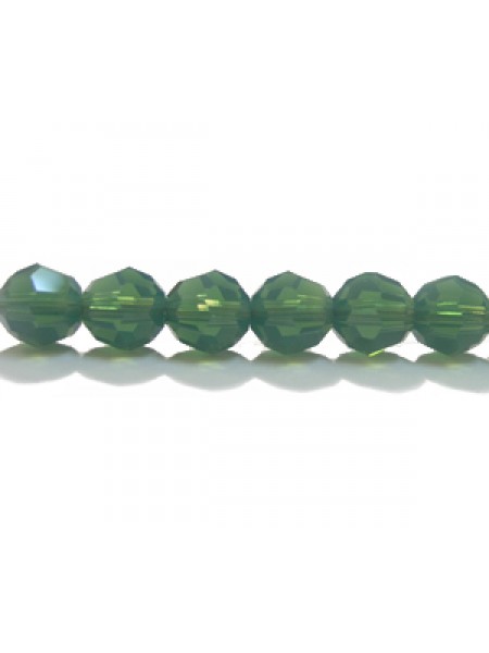 Swar Round Bead 6mm Palace Green Opal