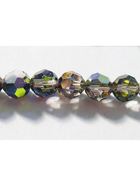 Swar Round Bead 6mm Vitrail Medium