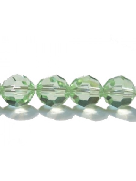 Swar Round Bead 8mm Chrysolite