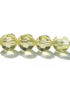 Swar Round Bead 8mm Jonquil