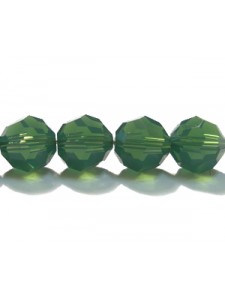 Swar Round Bead 8mm Palace Green Opal