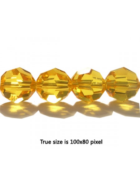 Swar Round Bead 8mm Sunflower