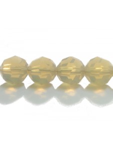 Swar Round Bead 8mm Sand Opal