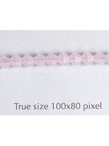 Swar Bi-cone Bead 4mm Rose Water Opal