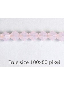 Swar Bi-cone Bead 5mm Rose Water Opal