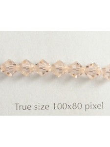 Swar Bi-cone Bead 5mm Silk