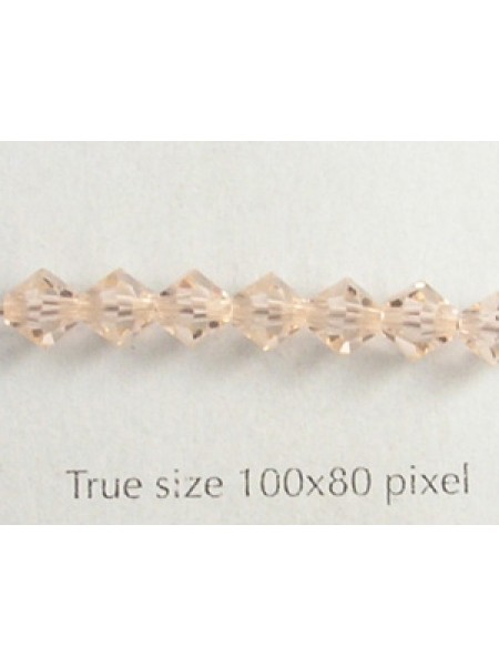 Swar Bi-cone Bead 5mm Silk