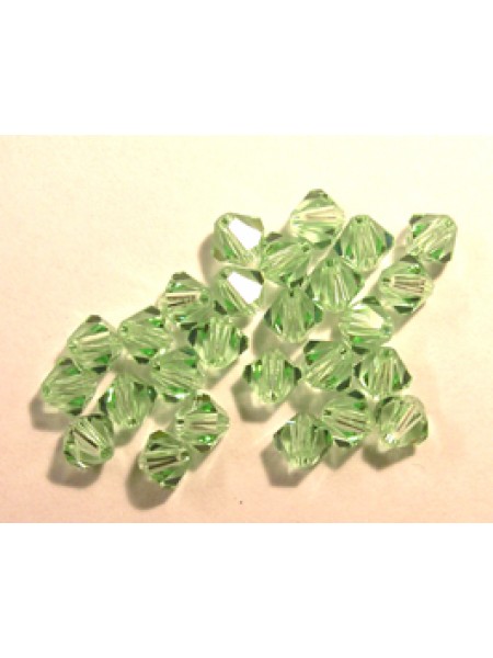 Swar Bi-cone Bead 8mm Chrysolite